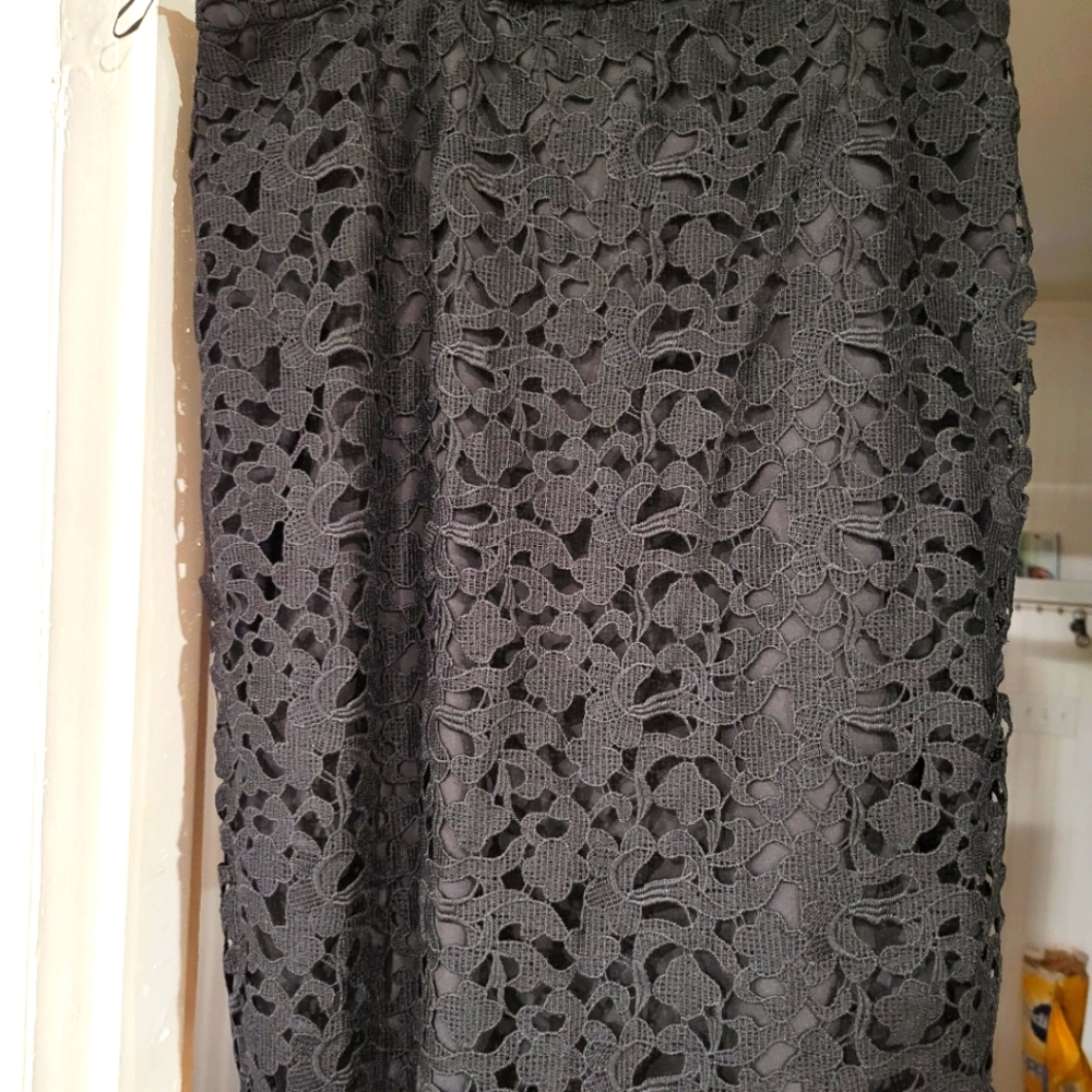 J Crew Black Pencil Skirt